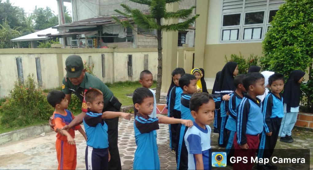 Serka M. Amin Bentuk Karakter Usia Dini Dengan Memberikan Latihan PBB