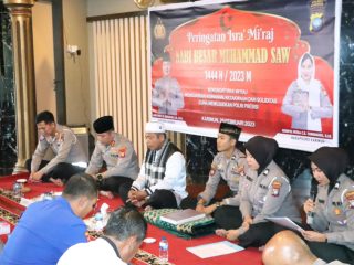 Polres Karimun Peringati Isra Mikraj Nabi Besar Muhammad SAW