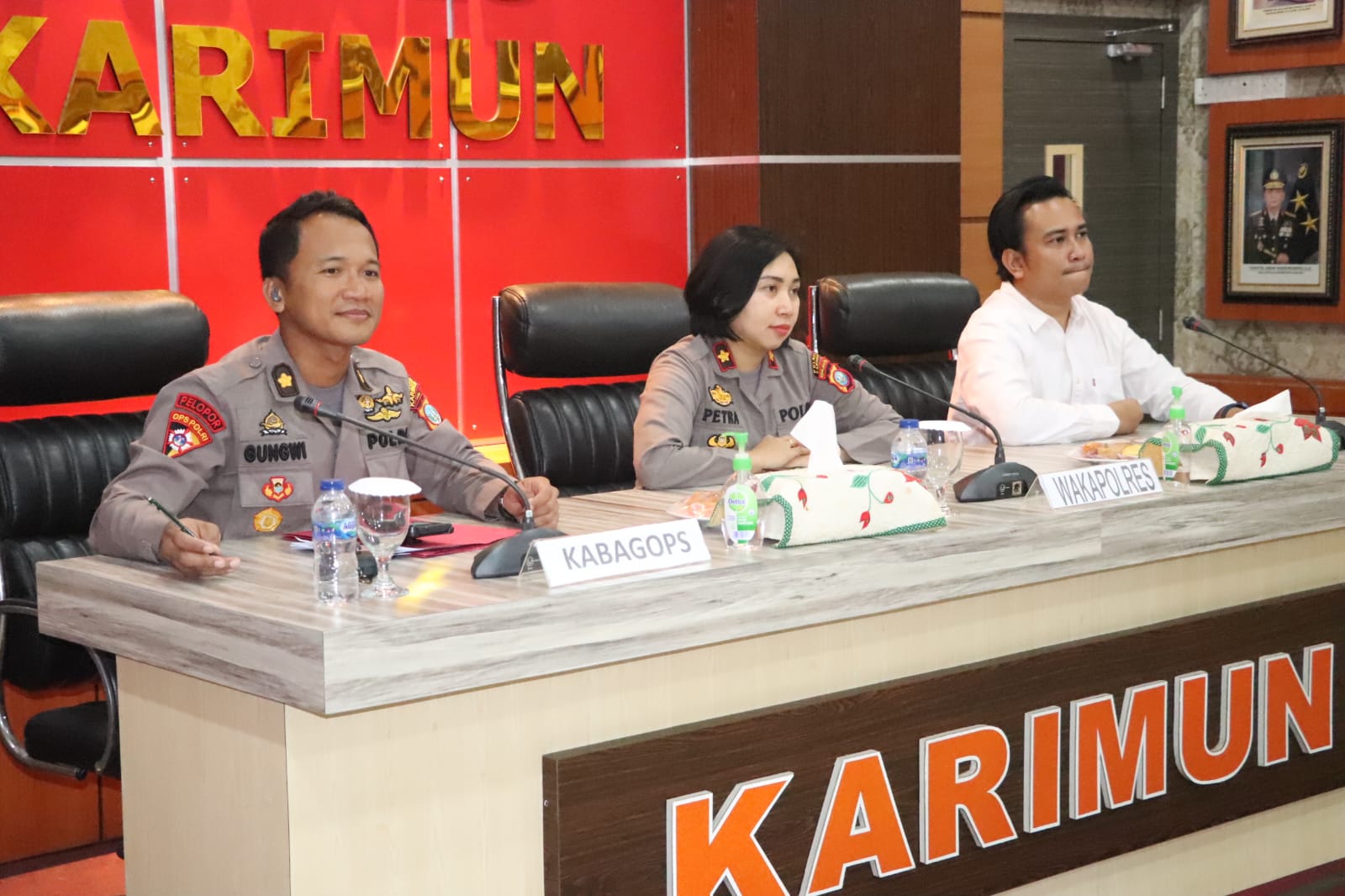 Polres Karimun Gelar Latpra Ops Pekat Seligi 2023.