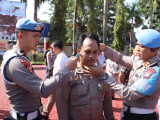 Bidpropam Polda Kepri Lakukan Gaktibplin di Polres Karimun.