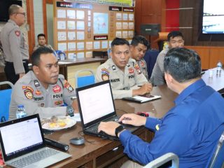 Puslitbang Polri Lakukan Penelitian Di Polres Karimun.