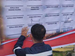 PT Timah Tbk sangat mendukung program Pemerintah untuk mencegah Kebakaran Hutan dan Lahan (Karhutla) di Wilayah Kabupaten Karimun.