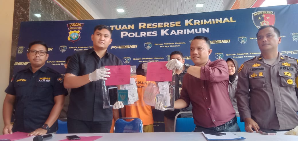 Satreskrim Polres Karimun menggagalkan penyelundupan Pekerja Migran Indonesia (PMI) ilegal ke Negara Malaysia.