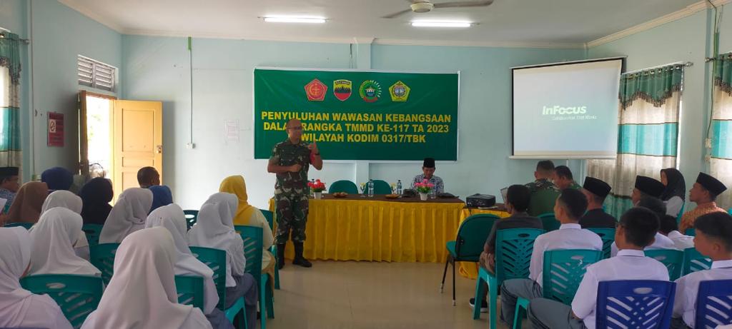 Pengerjaan Pogram TNI Manunggal Membangun Desa (TMMD) ke-117 Kodim 0317/TBK di Kecamatan Kundur, Kabupaten Karimun akhirnyas selesai.