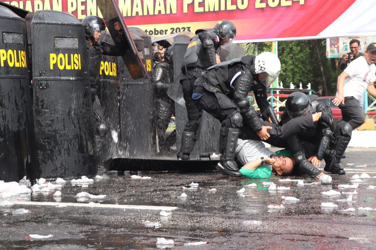 Menjelang Pemilu tahun 2024 mendatang, Polres Karimun benar-benar mempersiapkan segala upaya demi kelancaran berlangsungnya pesta demokrasi.