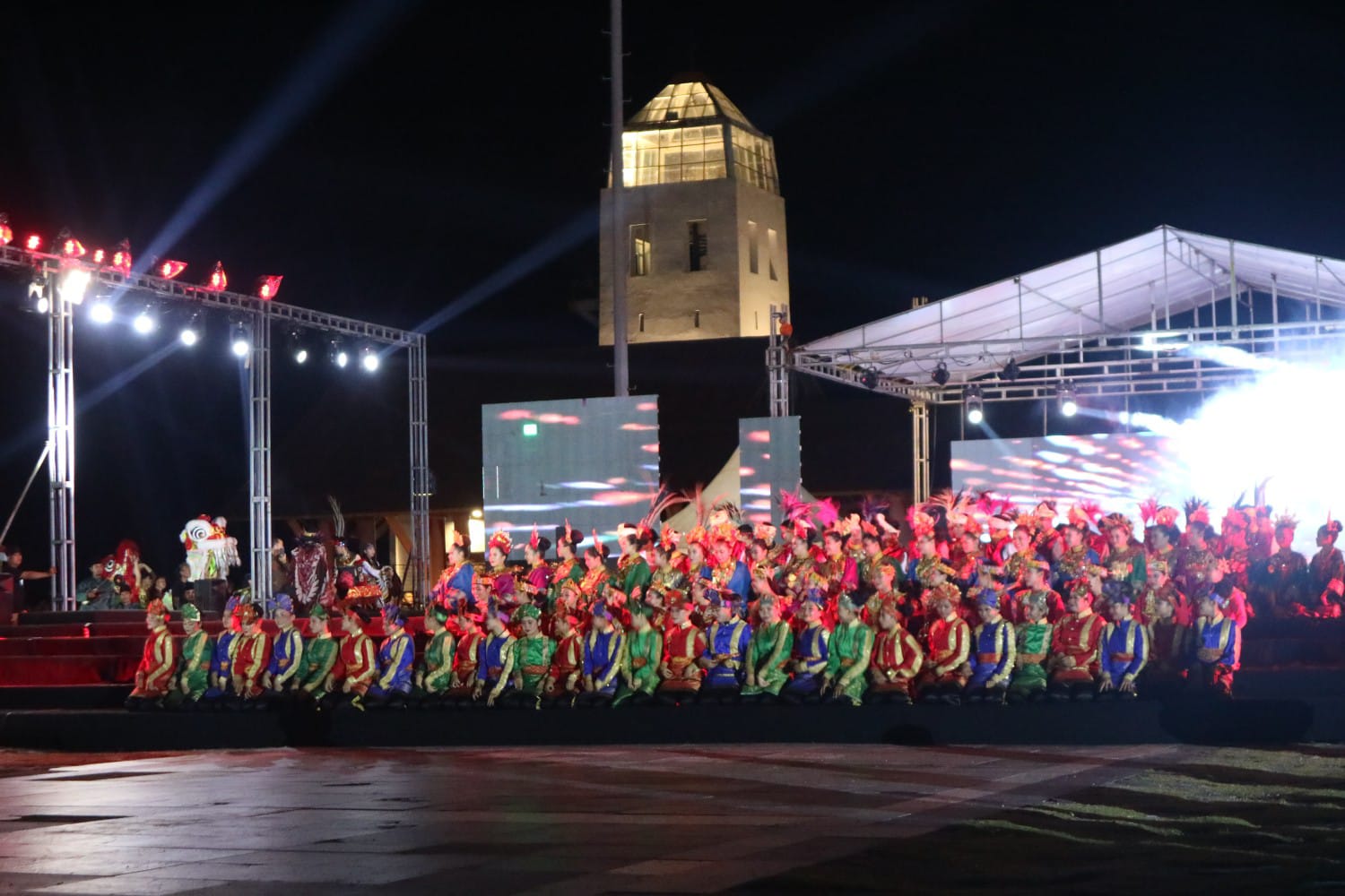 Dinas Pariwisata (Dispar) Kabupaten Karimun sukses menggelar even Pelangi Budaya Nusantara, yang digelar di Panggung Puteri Kemuning.