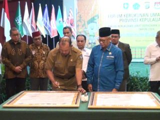 Forum Kerukunan Umat Beragama (FKUB) Provinsi Kepulauan Riau (Kepri) menggelar dialog kerukunan umat beragama untuk pemilu damai 2024.