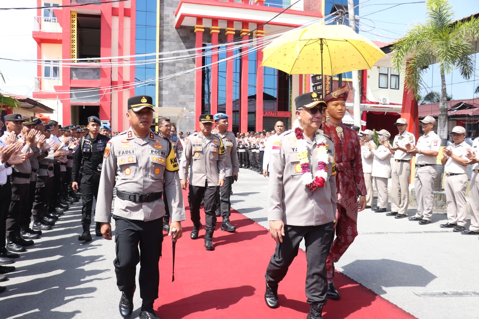 Kapolda Kepri Irjen Pol Drs. Yan Fitri Halimansyah, M.H. melaksanakan kunjungan kerja di wilayah Kabupaten Karimun, Senin (29/01/2024).