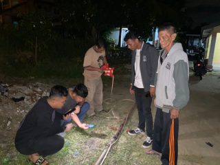 Nasib naas dialami pria berinisial HG (27) di Kabupaten Karimun, meninggal dunia karena tersengat listrik, Selasa (2/1/2024).