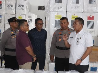 Polres Karimun menerima kunjungan Tim Was Ops dari Itwasda Polda Kepri dalam rangka Operasi Mantap Brata Seligi 2023-2024, Jumat (2/2/2024).