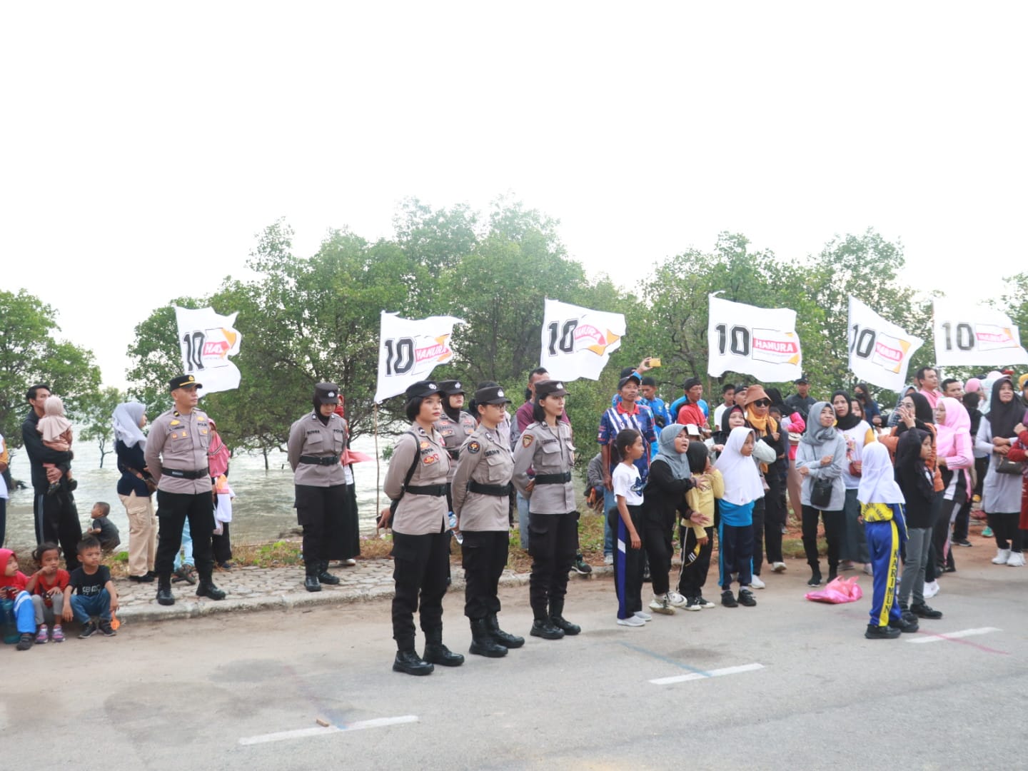 Polres Karimun menerjunkan 251 personel untuk pengamanan HUT Partai Hanura ke-17 Tahun 2024, Sabtu (3/2/2024).