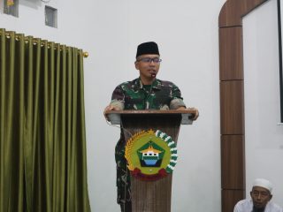 Kodim 0317/TBK menggelar buka puasa bersama lintas sektoral, yang dilaksanakan di Aula Kodim 0317/TBK, Rabu (27/3/2024). Ist