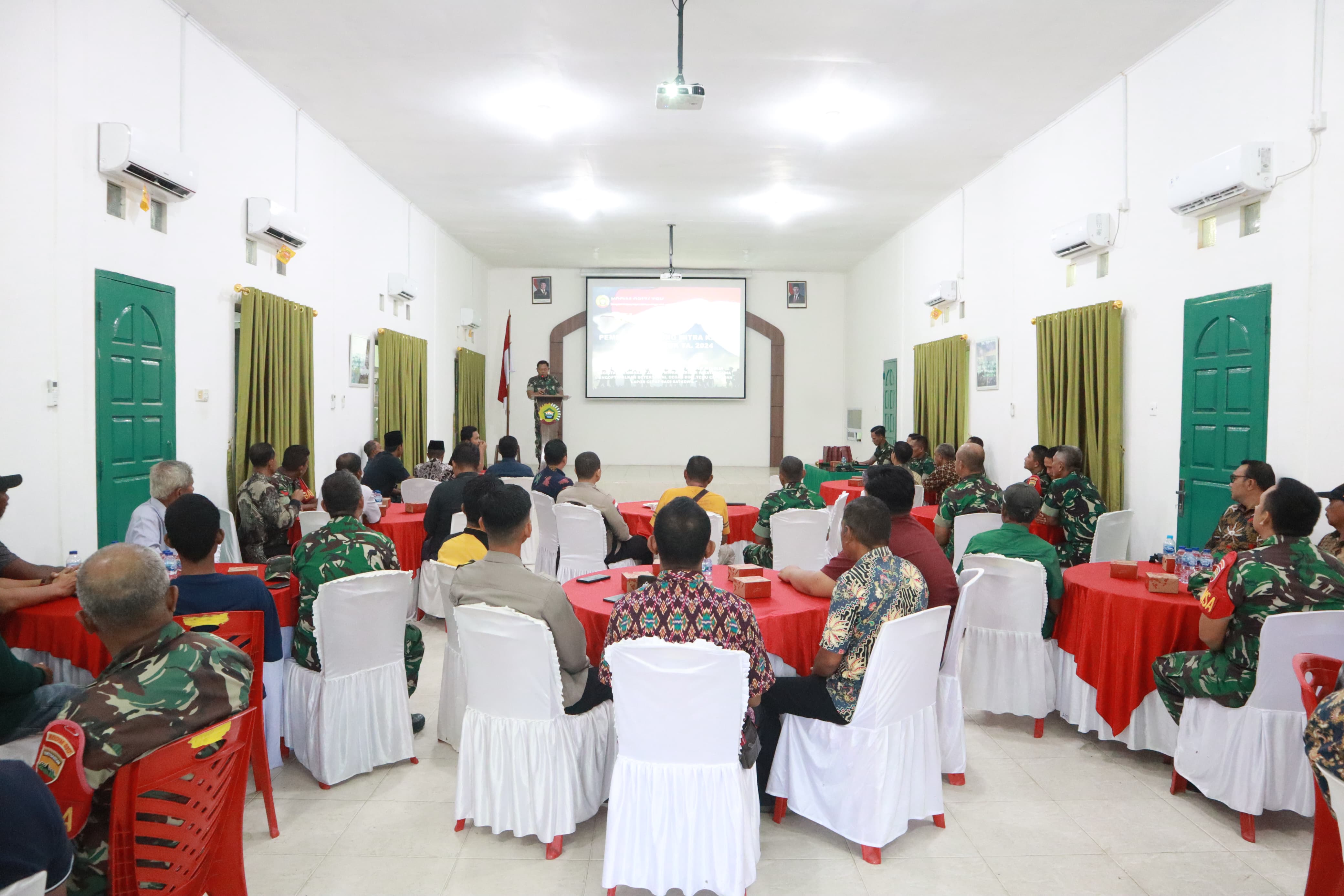 Kodim 0317/TBK Gelar Pembinaan Jaring Mitra Karib untuk Optimalkan Deteksi dan Cegah Dini di Wilayah